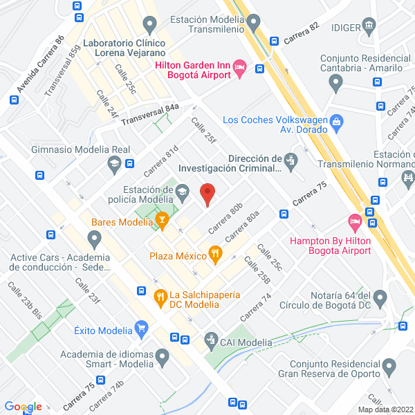 Mapa de Transportes Karen Tour S.A.S.