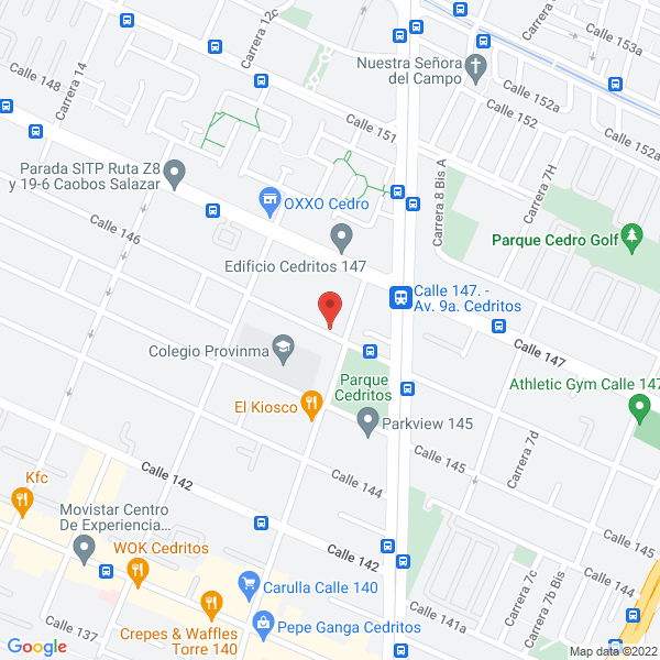 Mapa de Frulatti S.A.S.
