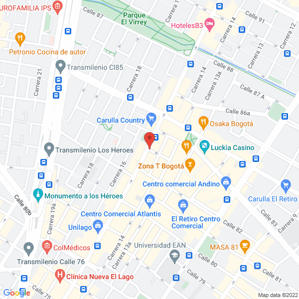 Mapa de Servicio Y Consultoría In Group S.A.S.
