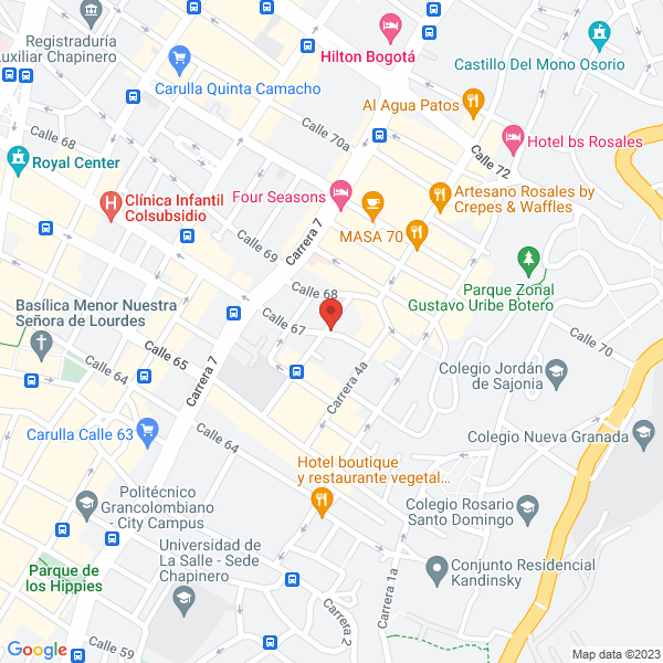 Mapa de Moa Afd S.A.S.