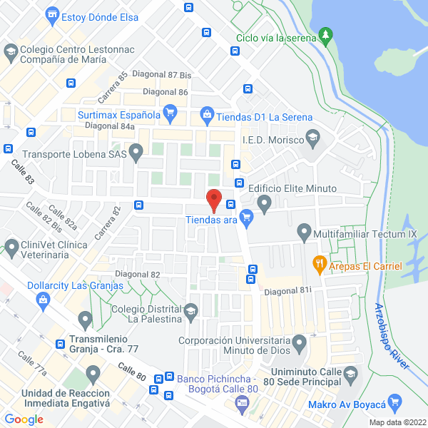 Mapa de Jr Group Colombia S.A.S.