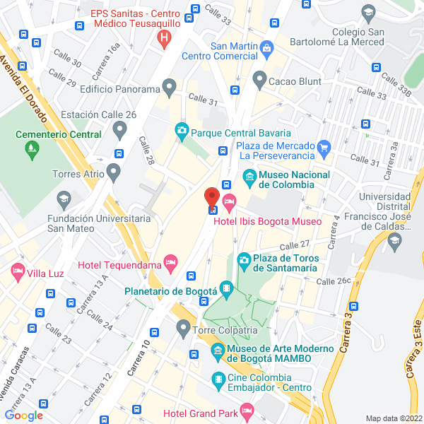 Mapa de Rabe International Group S.A.S.