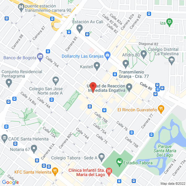 Mapa de Xtreme Eco Steam Auto Detailing S.A.S.