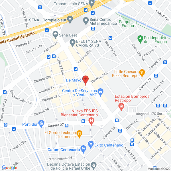 Mapa de Green Cherry S.A.S.