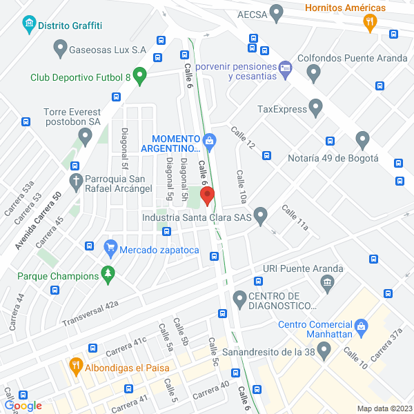 Mapa de Centro De Mantenimiento Y Diagnóstico Automotriz - Gnv S.A.S.