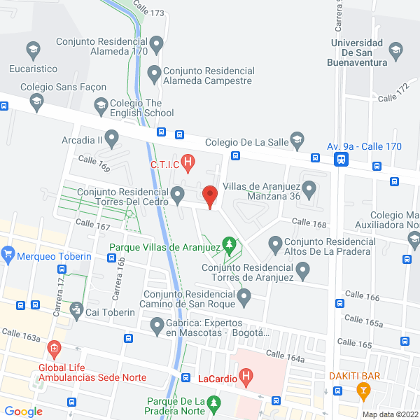 Mapa de Fabio Salcedo Torres Tours S.A.S.