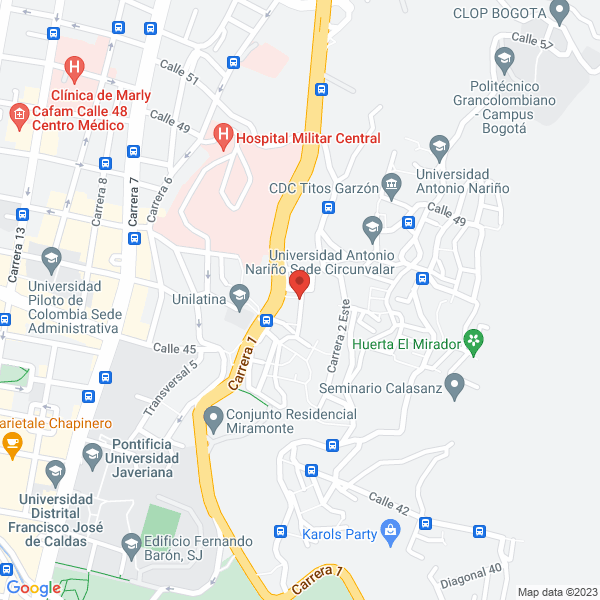 Mapa de Yes Your English School Speak English By Phone S.A.S.