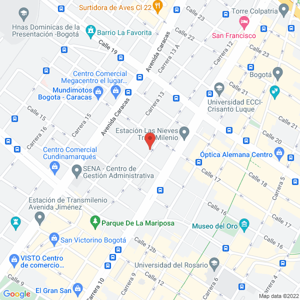 Mapa de Restaurante Manolo M T S.A.S.