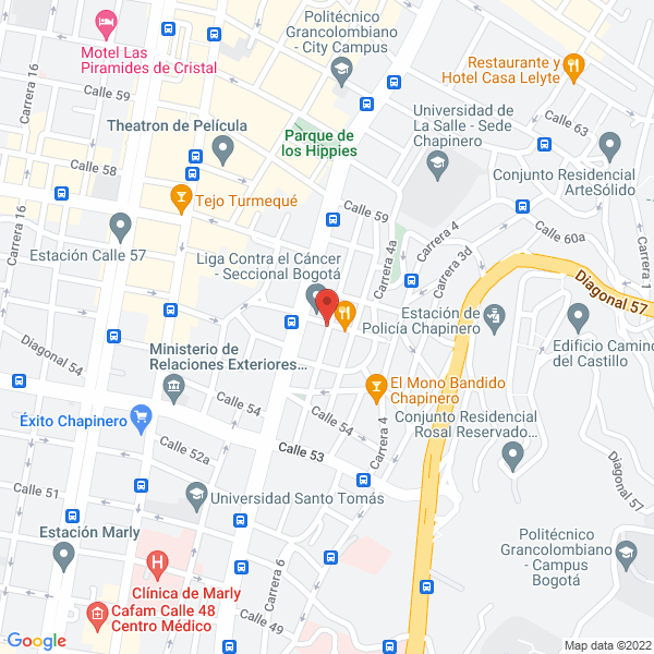Mapa de Cibeles Accesorios Energeticos Ltda.