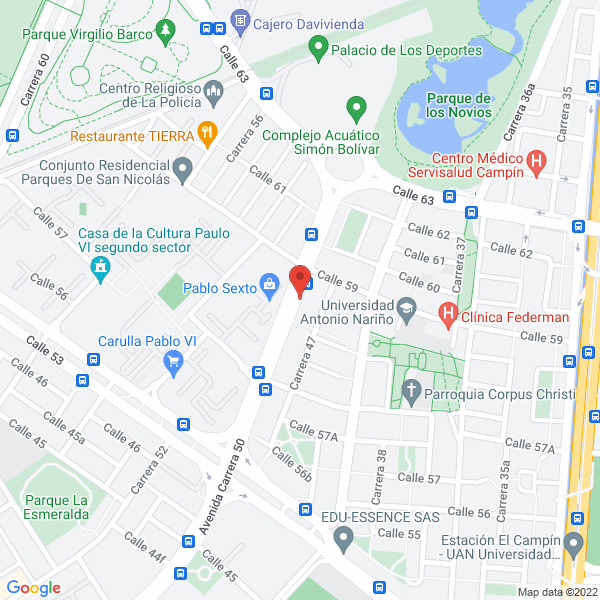 Mapa de Colvending Group S.A.S.
