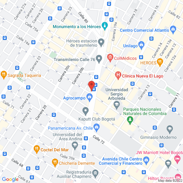 Mapa de Ferri & Llaves E.U.