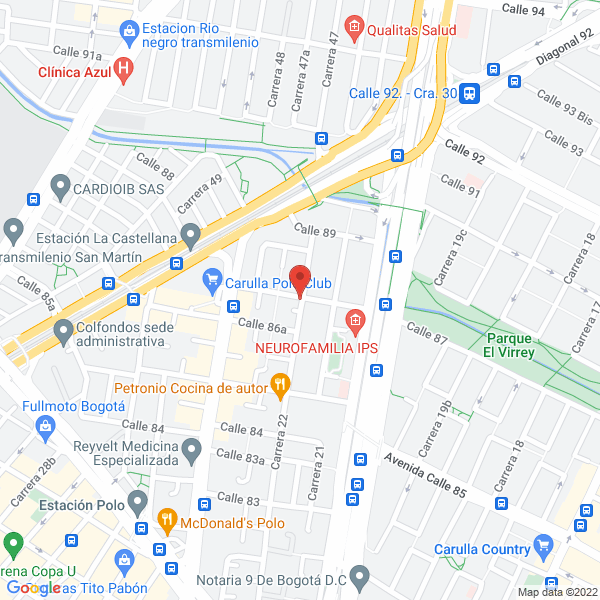 Mapa de Le Cátering Frances S.A.S.