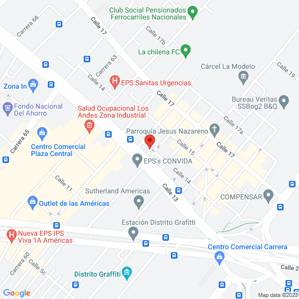Mapa de Multifiltros Y Lubricantes S.A.S.