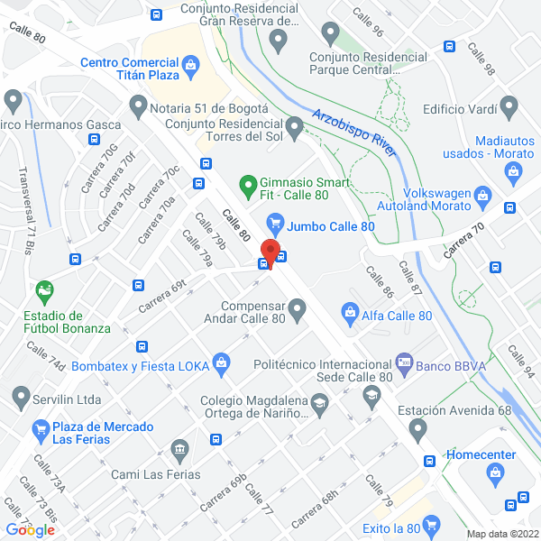 Mapa de Odonto Splendor S.A.S.