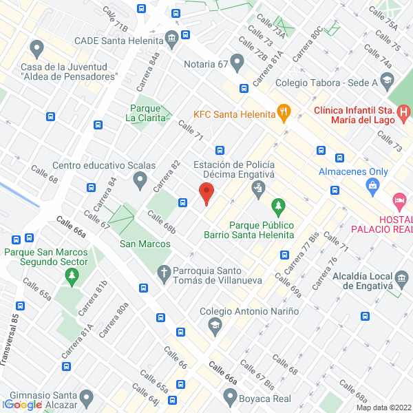 Mapa de Tractopartes Larc S.A.S.