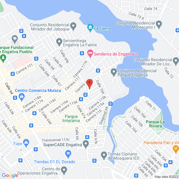Mapa de JM Ordóñez S.A.S.