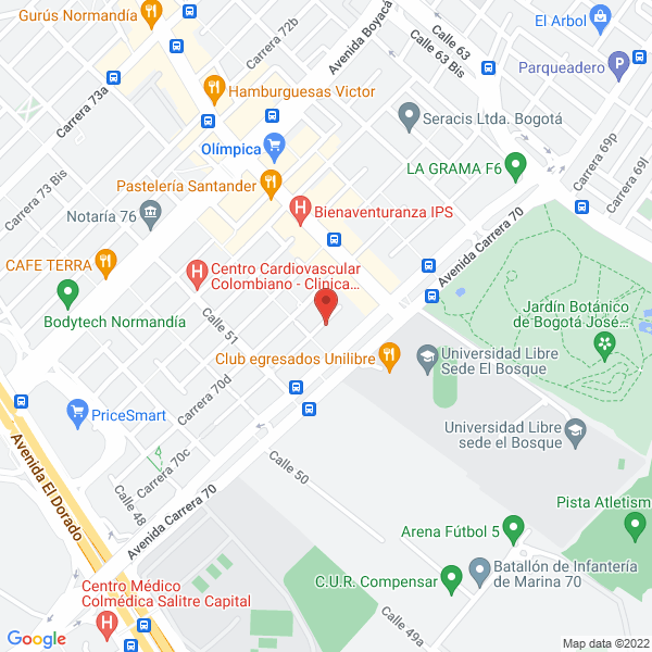 Mapa de Transportes Ovelars S.A.S.