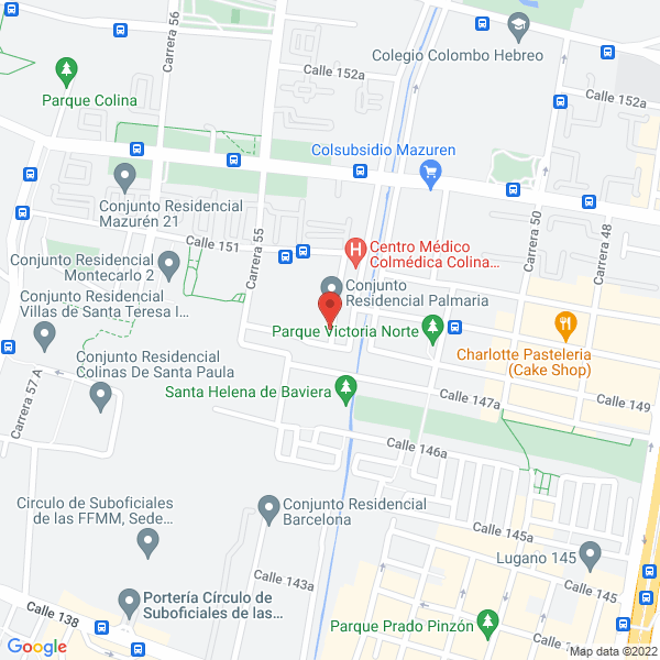 Mapa de Pedaleando Ando S.A.S.