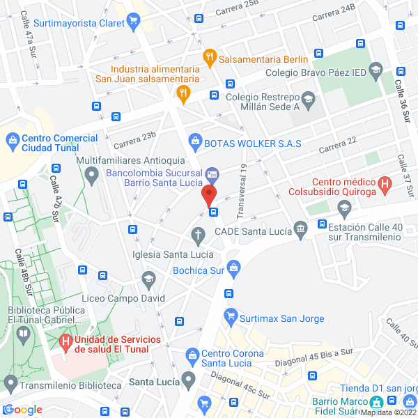 Mapa de Econovedades Y Soluciones S.A.S.