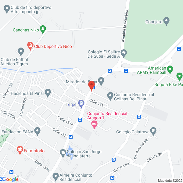 Mapa de 360 Eventos S.A.S.