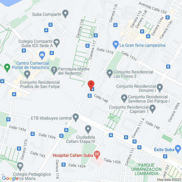 Mapa de Turismeta Turismo Y Gastronomia S.A.S.