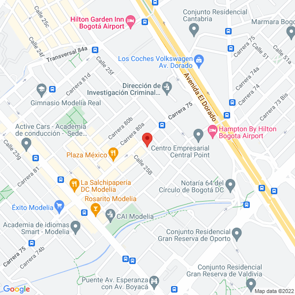 Mapa de New Lipman School S.A.S.