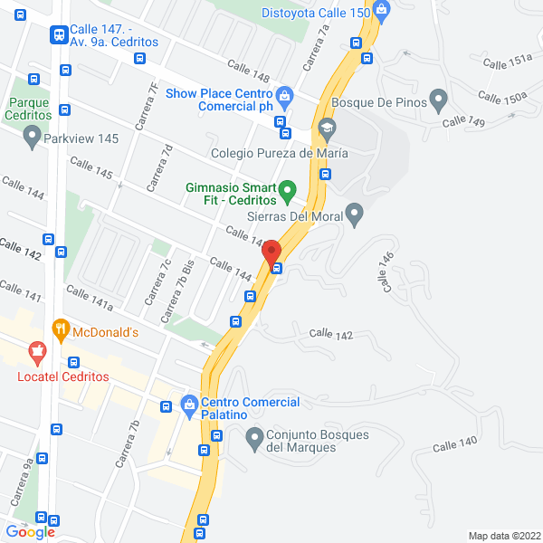 Mapa de Dayli S.A.S.