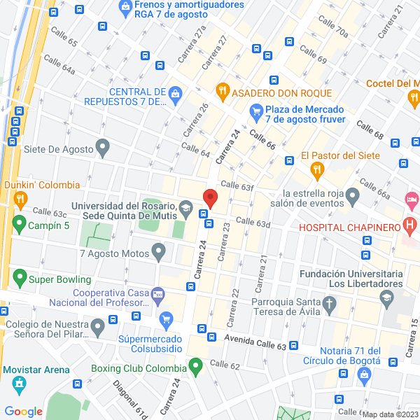 Mapa de Transporte Wjt S.A.S.