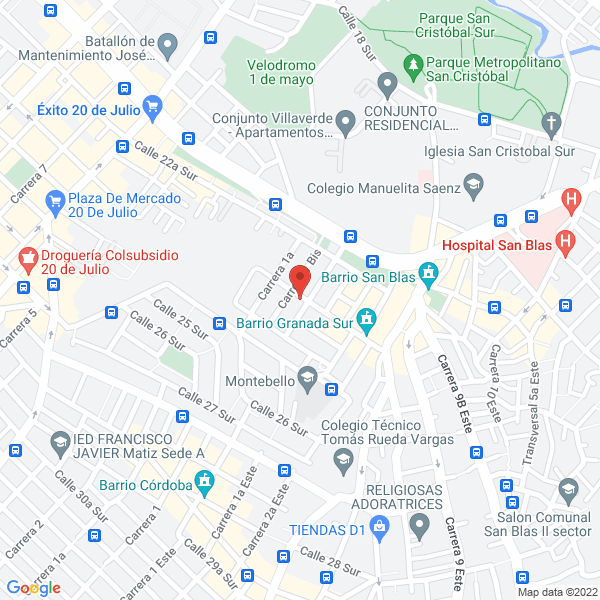 Mapa de L M Integra S.A.S.