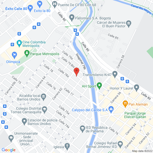 Mapa de Editorial A B C S.A.S
