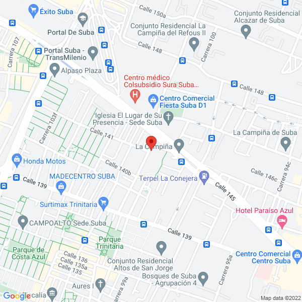 Mapa de S O S Motos Tecnicentro S.A.S.