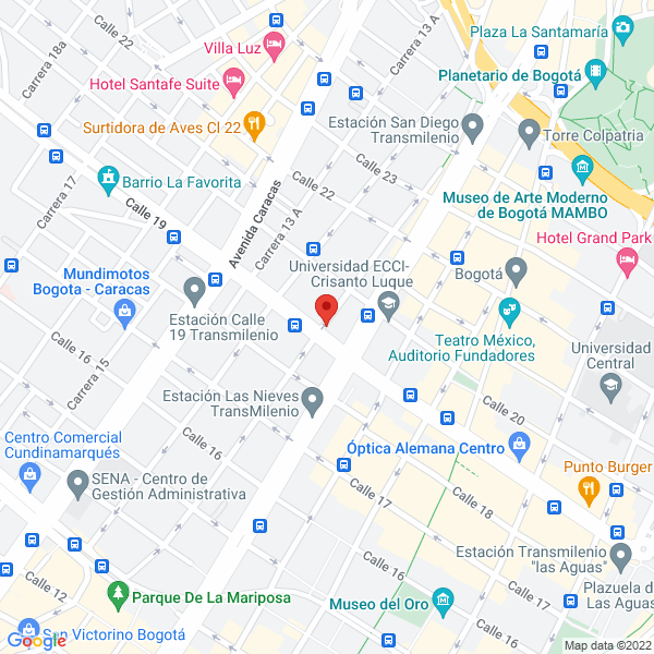 Mapa de Comercializadora L V S.A.S.