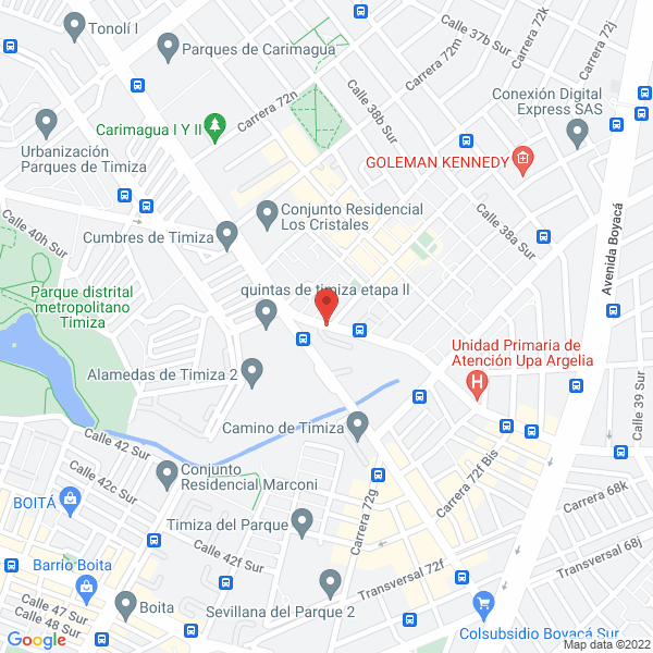 Mapa de Nutrilife Colombia S.A.S.