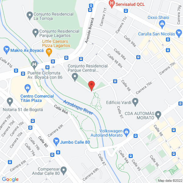 Mapa de Akua Touch S.A.S.