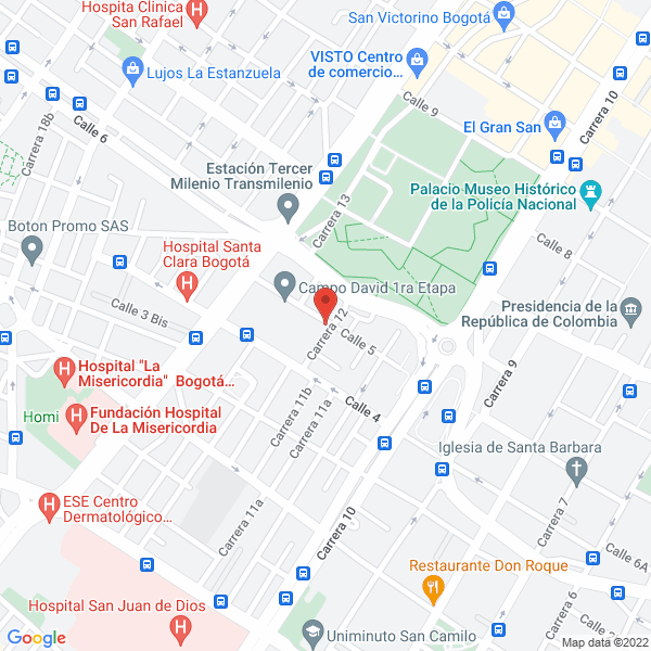 Mapa de F C Automotriz S.A.S.