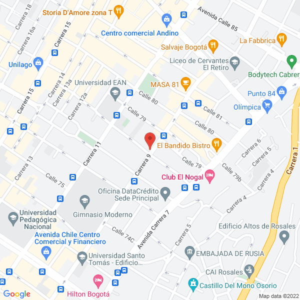Mapa de Rodríguez Atkinson Y Cía. S. En C.