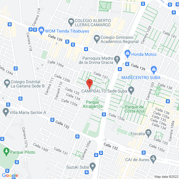 Mapa de R A M Sistemas De Soluciones Ltda.