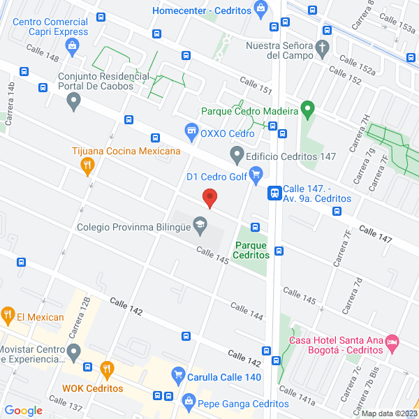 Mapa de Grupo Móvil De Capacitacion Y Consultoría S.A.S.
