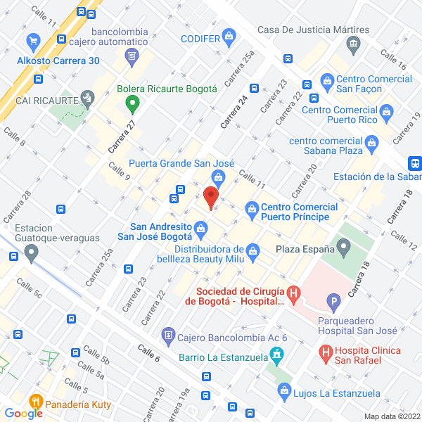Mapa de Cofal Group S.A.S.