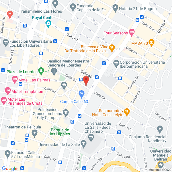 Mapa de Eccora Artesanal S.A.S.