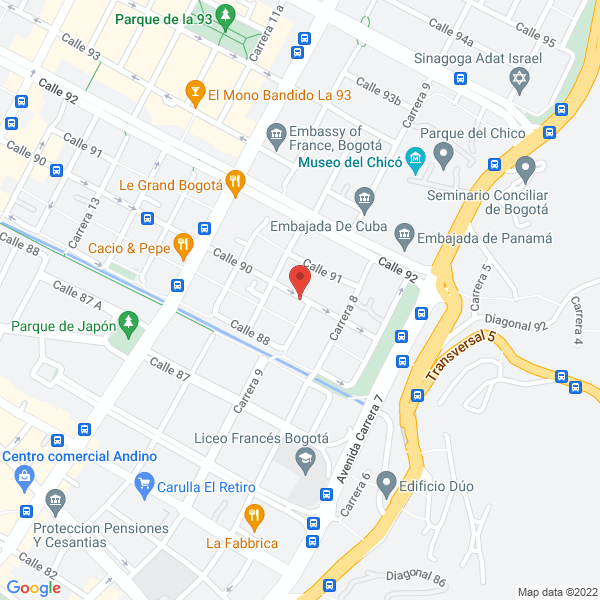 Mapa de La Bandy S.A.S.