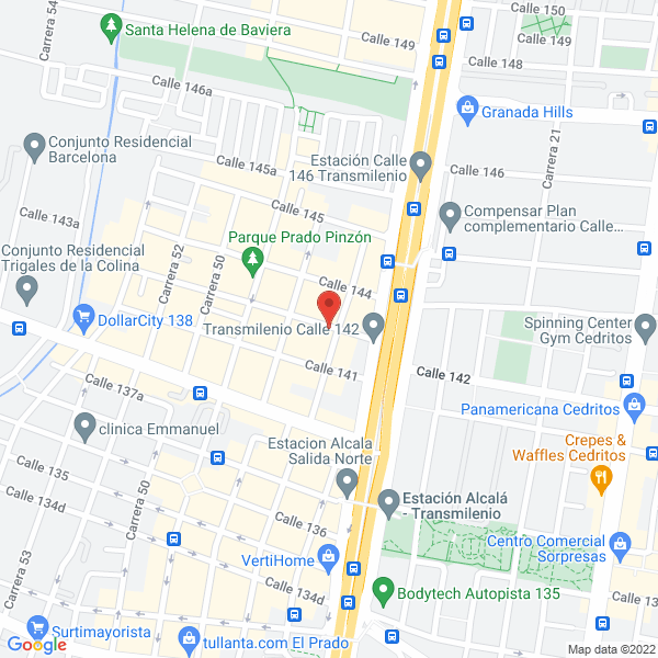Mapa de Nutriarte S.A.S.