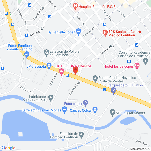 Mapa de Hupal Truck S.A.S.
