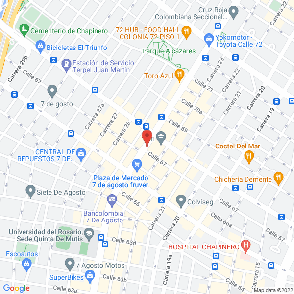 Mapa de H E Importaciones S.A.S.