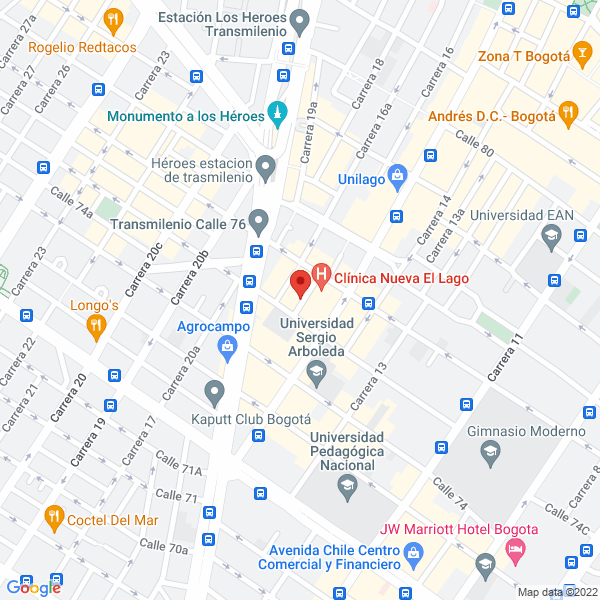 Mapa de Grupo D&G S.A.S.