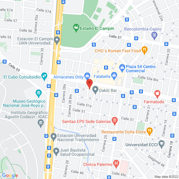Mapa de Odonto Slin S.A.S.