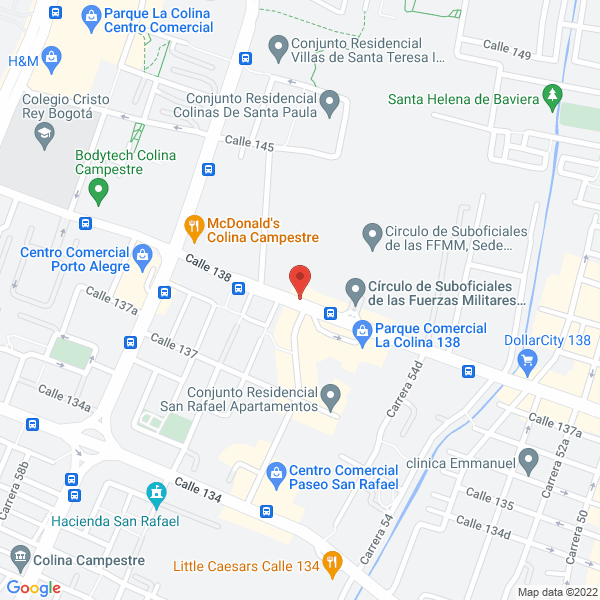 Mapa de The Cathedral Export S.A.S.