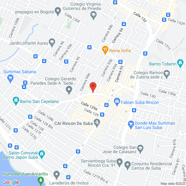 Mapa de Comercializadora Santander Aym S.A.S.