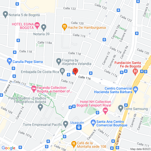 Mapa de Urban Market S.A.S.