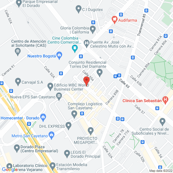 Mapa de Conducimos Sj S.A.S.